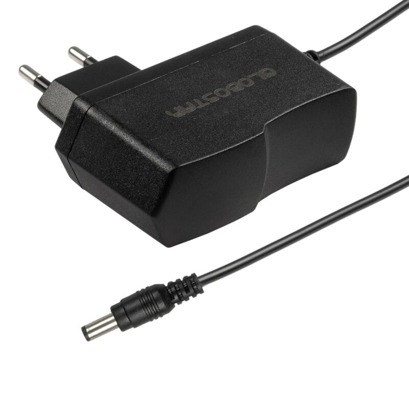 GLOBOSTAR® VOLTIX GLB-107-0005 Τροφοδοτικό/Μετασχηματιστής Class II SELV 12W 0.5A AC 220-240V σε DC 24V IP20 – Μαύρο Ματ – Μ7.3 x Π4 x Υ2.8cm – 3 Χρόνια Εγγύηση