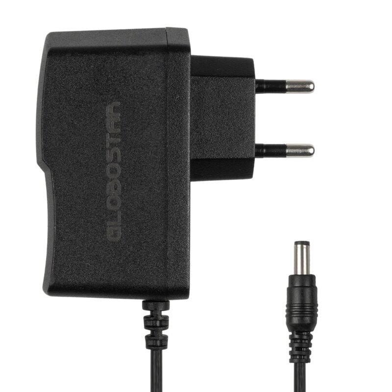 GLOBOSTAR® VOLTIX GLB-107-0005 Τροφοδοτικό/Μετασχηματιστής Class II SELV 12W 0.5A AC 220-240V σε DC 24V IP20 – Μαύρο Ματ – Μ7.3 x Π4 x Υ2.8cm – 3 Χρόνια Εγγύηση