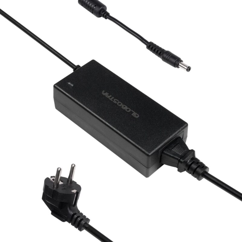 GLOBOSTAR® VOLTIX GLB-107-0007 Τροφοδοτικό/Μετασχηματιστής Class II SELV 60W 2.5A AC 220-240V σε DC 24V IP20 – Μαύρο Ματ – Μ11.5 x Π5 x Υ3.2cm – 3 Χρόνια Εγγύηση