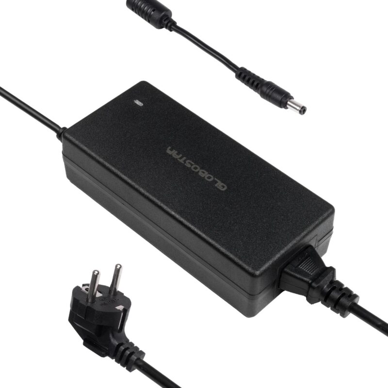 GLOBOSTAR® VOLTIX GLB-107-0008 Τροφοδοτικό/Μετασχηματιστής Class II SELV 120W 4.75A AC 220-240V σε DC 24V IP20 – Μαύρο Ματ – Μ14.2 x Π6.5 x Υ3.7cm – 3 Χρόνια Εγγύηση