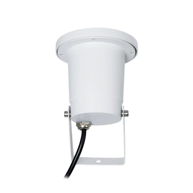 kelvo® GARDELINI KLV-101-0003-V2 Φωτιστικό Σποτ Τοίχου με Βάση για Λάμπα MR16 με Ντουί GU10 AC 220-240V Αδιάβροχο IP65 –  Λευκό Ματ – Μ10 x Π10 x Υ30cm