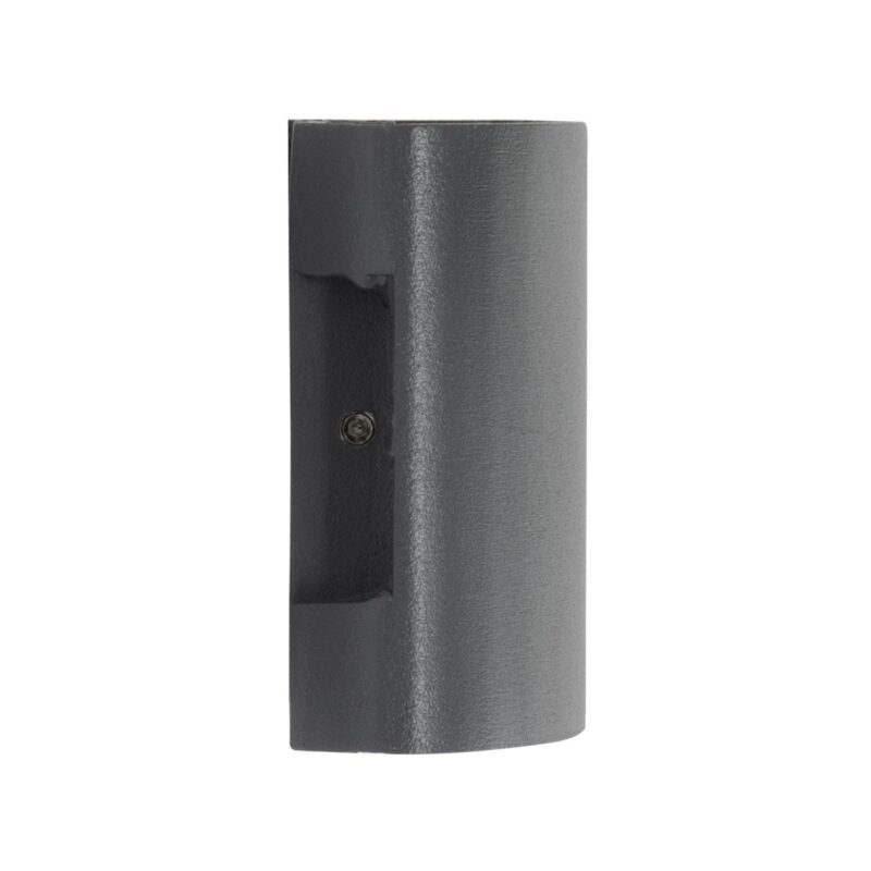 kelvo® SIXOAD KLV-101-0010 Φωτιστικό Τοίχου / Απλίκα LED 18W 1980lm 30° AC 220-240V Αδιάβροχο IP65 Φυσικό Λευκό 4500K – CREE XPE Chip & TÜV SÜD Driver – Γκρι Ανθρακί Ματ – Μ17 x Π4 x Υ8cm – 5 Χρόνια Εγγύηση