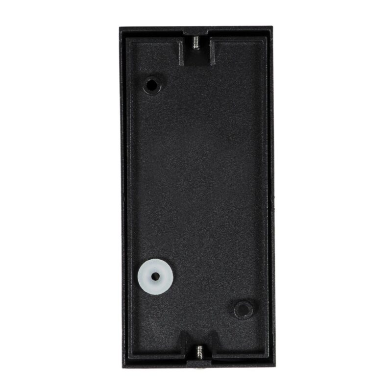 kelvo® MURANO KLV-101-0015 Φωτιστικό Τοίχου / Απλίκα για 2 Λάμπες MR16 με Ντουί GU10 AC 220-240V Αδιάβροχο IP65 – Μαύρο Ματ – Μ8 x Π8 x Υ15cm