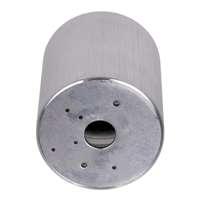 kelvo® AKIRA KLV-101-0026 Κινούμενο Φωτιστικό Downlight Σποτ για Λάμπα MR16 με Ντουί GU10 AC 220-240V IP20 – Νίκελ Βούρτσας – Μ8 x Π8 x Υ10cm