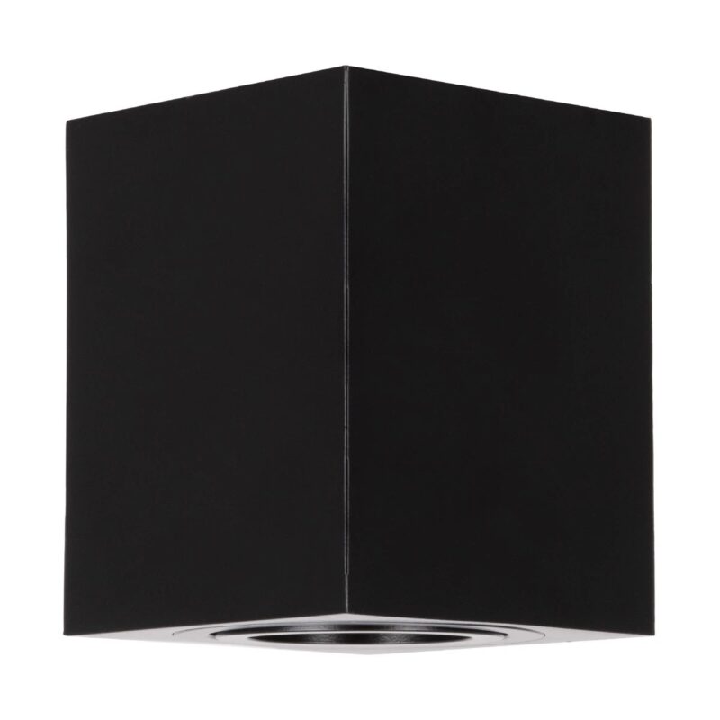 kelvo® AKIRA KLV-101-0028 Κινούμενο Φωτιστικό Downlight Σποτ για Λάμπα MR16 με Ντουί GU10 AC 220-240V IP20 – Μαύρο Ματ – Μ8 x Π8 x Υ10cm