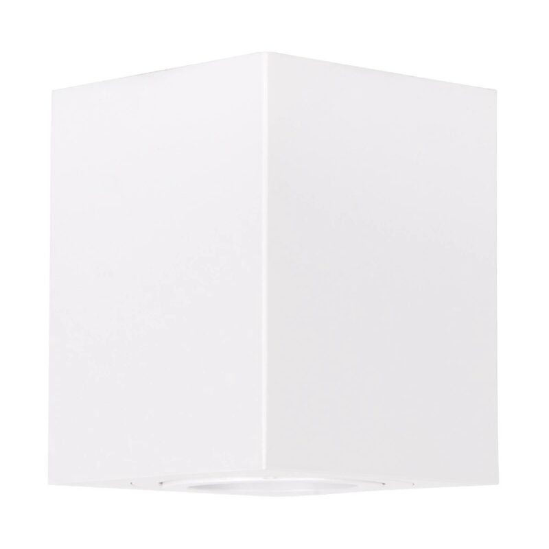 kelvo® AKIRA KLV-101-0029 Κινούμενο Φωτιστικό Downlight Σποτ για Λάμπα MR16 με Ντουί GU10 AC 220-240V IP20 – Λευκό Ματ – Μ8 x Π8 x Υ10cm