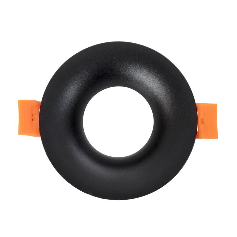 kelvo® OMICRON KLV-101-0034 Χωνευτό Φωτιστικό Downlight Σποτ για Λάμπα MR16 με Ντουί GU10 AC 220-240V IP20 – Μαύρο Ματ – Μ8.5 x Π8.5 x Υ3cm / Q7.5cm