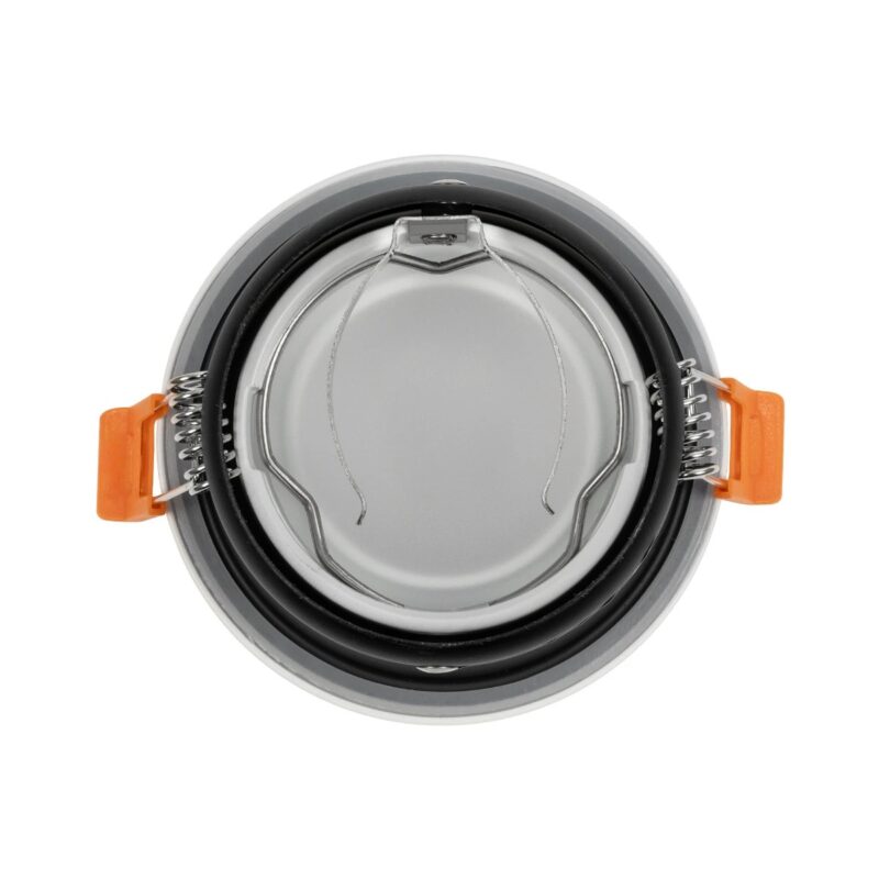 kelvo® SIGMA KLV-101-0042 Χωνευτό Φωτιστικό Downlight Σποτ Μπάνιου για Λάμπα MR16 με Ντουί GU10 AC 220-240V Αδιάβροχο IP65 – Λευκό Ματ – Μ8.5 x Π8.5 x Υ4.4cm / Q7.5cm