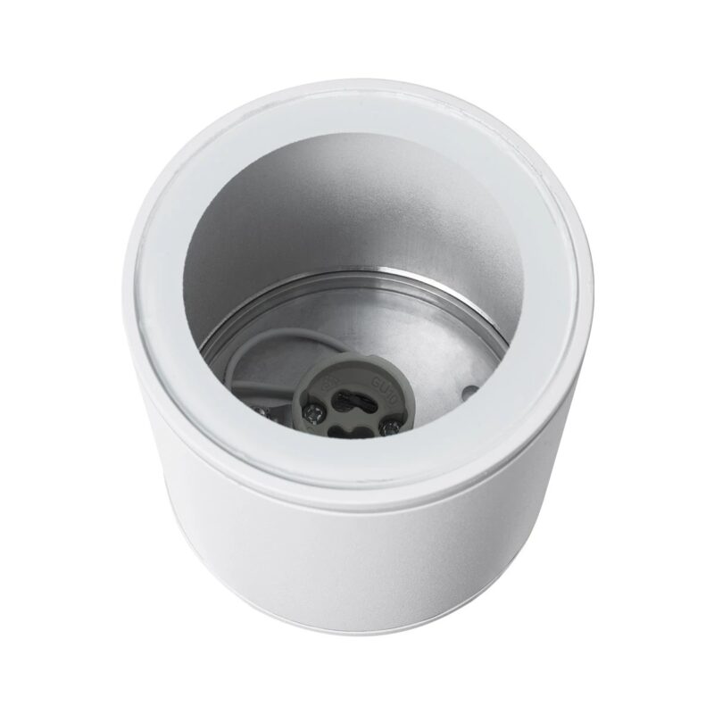 kelvo® MARETTI KLV-101-0056 Φωτιστικό Downlight Σποτ για Λάμπα MR16 με Ντουί GU10 AC 220-240V Αδιάβροχο IP65 – Λευκό Ματ – Μ9 x Π9 x Υ9cm