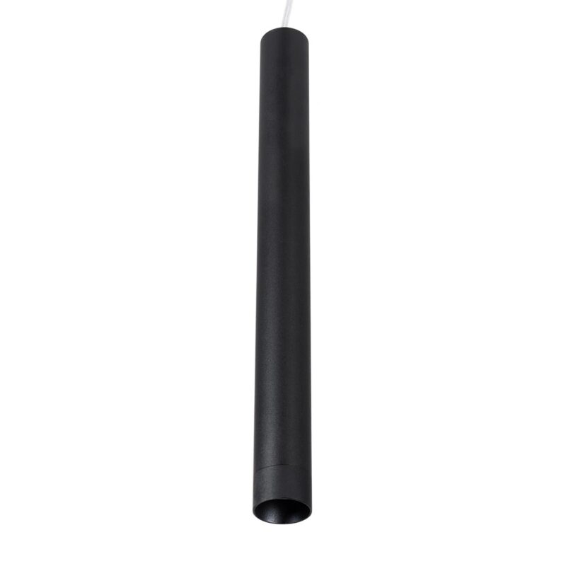 kelvo® CANAL KLV-101-0071 Κρεμαστό Φωτιστικό Οροφής LED 7W 700lm 36° AC 220-240V IP20 Θερμό Λευκό 2700K – Bridgelux COB Chip & TÜV SÜD Driver – Μαύρο Ματ – Μ4 x Π4 x Υ40cm – 5 Χρόνια Εγγύηση