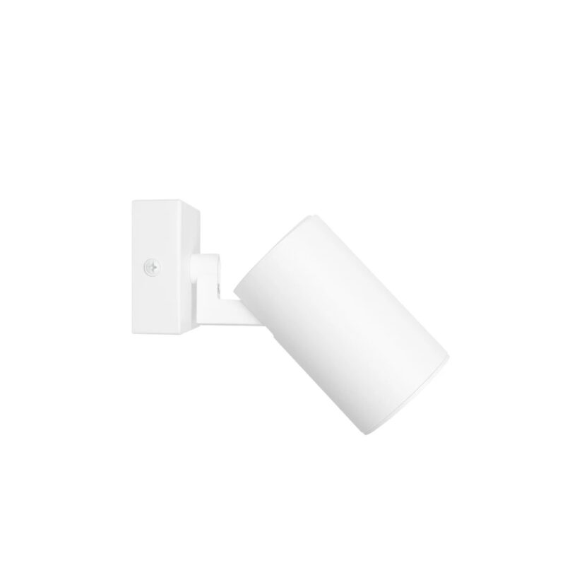 kelvo® SPOTA KLV-101-0135-V2 Κινούμενο Φωτιστικό Σποτ Τοίχου για Λάμπα MR16 με Ντουί GU10 AC 220-240V IP20 – Λευκό Ματ – Μ7 x Π6 x Υ14cm