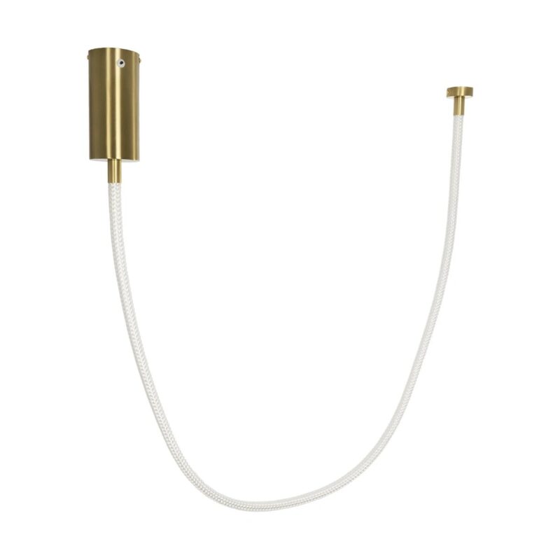 kelvo® GLOW KLV-101-0155 Κρεμαστό Φωτιστικό Οροφής LED 27W 2700lm 360° AC 220-240V IP20 Ρυθμιζόμενο Λευκό CCT με Χειριστήριο από 2700K έως 6000K Dimmable – Lumileds SMD Chip – Χρυσό Πλατίνα – Μ90 x Π9 x Υ95cm – 3 Χρόνια Εγγύηση