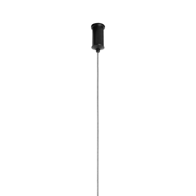 kelvo® VENOM KLV-101-0202 Κρεμαστό Φωτιστικό Οροφής LED 150W 15000lm 120° AC 220-240V IP20 Ρυθμιζόμενο Λευκό CCT με Χειριστήριο από 2700K έως 6000K Dimmable – Lumileds SMD Chip – Μαύρο Ματ – Μ150 x Π90 x Υ60cm – 3 Χρόνια Εγγύηση