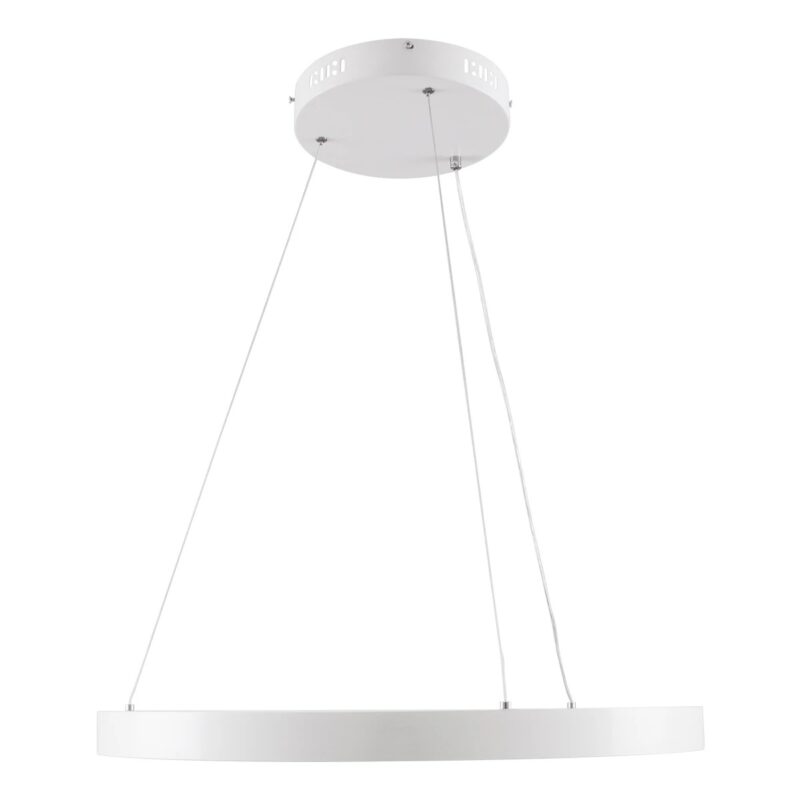 kelvo® NEMESIS KLV-101-0209 Κρεμαστό Φωτιστικό Οροφής LED 45W 4500lm 180° AC 220-240V IP20 Ρυθμιζόμενο Λευκό CCT με Χειριστήριο από 2700K έως 6000K Dimmable – Lumileds SMD Chip – Λευκό Ματ – Μ60 x Π60 x Υ4cm – 3 Χρόνια Εγγύηση