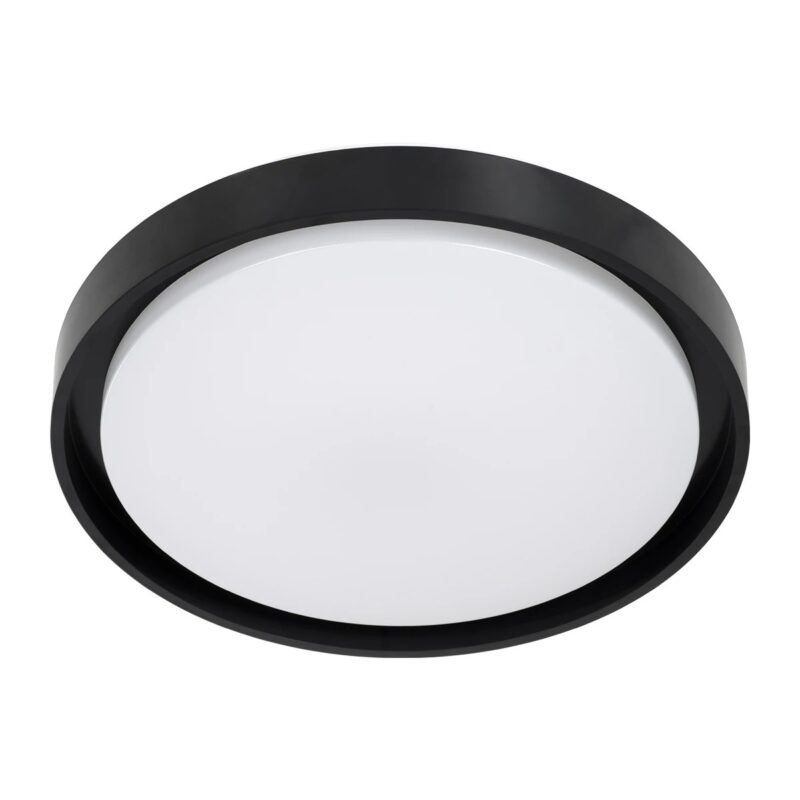kelvo® BARCHETTA KLV-101-0265-V2 Φωτιστικό Οροφής LED 72W 7200lm 120° AC 220-240V IP20 Ρυθμιζόμενο Λευκό CCT με Χειριστήριο από 2700K έως 6000K Dimmable – Lumileds SMD Chip – Μαύρο Ματ – Μ48 x Π48 x Υ8.2cm – 3 Χρόνια Εγγύηση