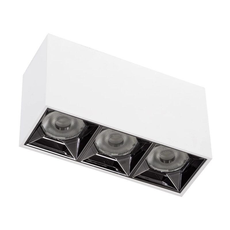 kelvo® LUMINAR KLV-101-0330 Φωτιστικό Downlight Σποτ LED 12W 1680lm 36° AC 220-240V IP20 Φυσικό Λευκό 4500K – Osram SMD Chip & TÜV SÜD Driver – Λευκό Ματ – Μ11.8 x Π4.2 x Υ6.6cm – 5 Χρόνια Εγγύηση