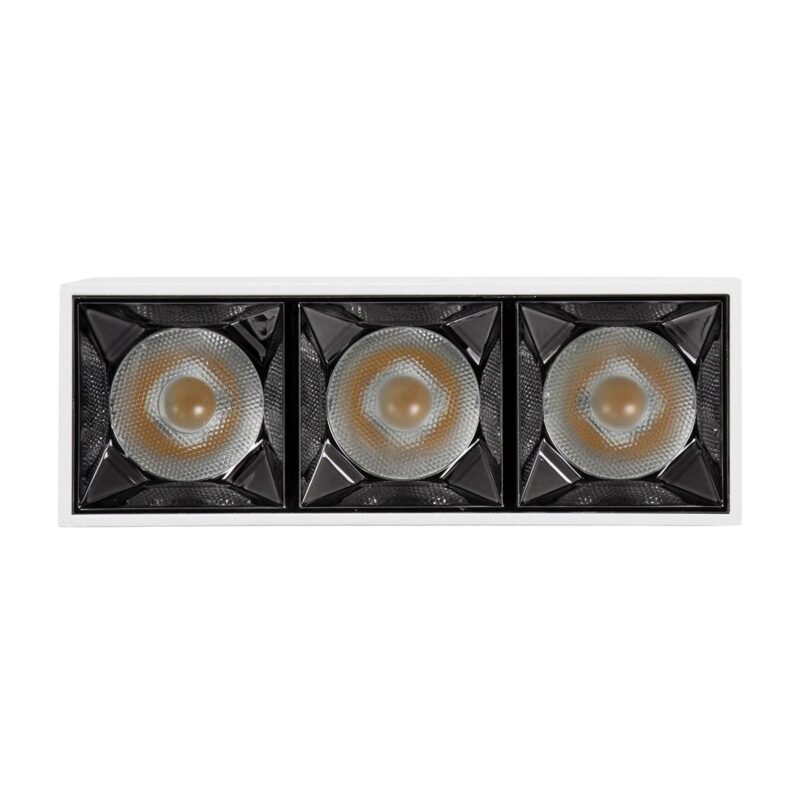 kelvo® LUMINAR KLV-101-0330 Φωτιστικό Downlight Σποτ LED 12W 1680lm 36° AC 220-240V IP20 Φυσικό Λευκό 4500K – Osram SMD Chip & TÜV SÜD Driver – Λευκό Ματ – Μ11.8 x Π4.2 x Υ6.6cm – 5 Χρόνια Εγγύηση