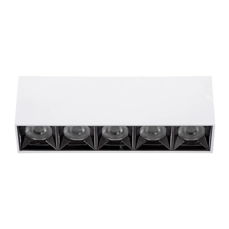 kelvo® LUMINAR KLV-101-0334 Φωτιστικό Downlight Σποτ LED 20W 2800lm 36° AC 220-240V IP20 Φυσικό Λευκό 4500K – Osram SMD Chip & TÜV SÜD Driver – Λευκό Ματ – Μ19.5 x Π4.2 x Υ6.6cm – 5 Χρόνια Εγγύηση