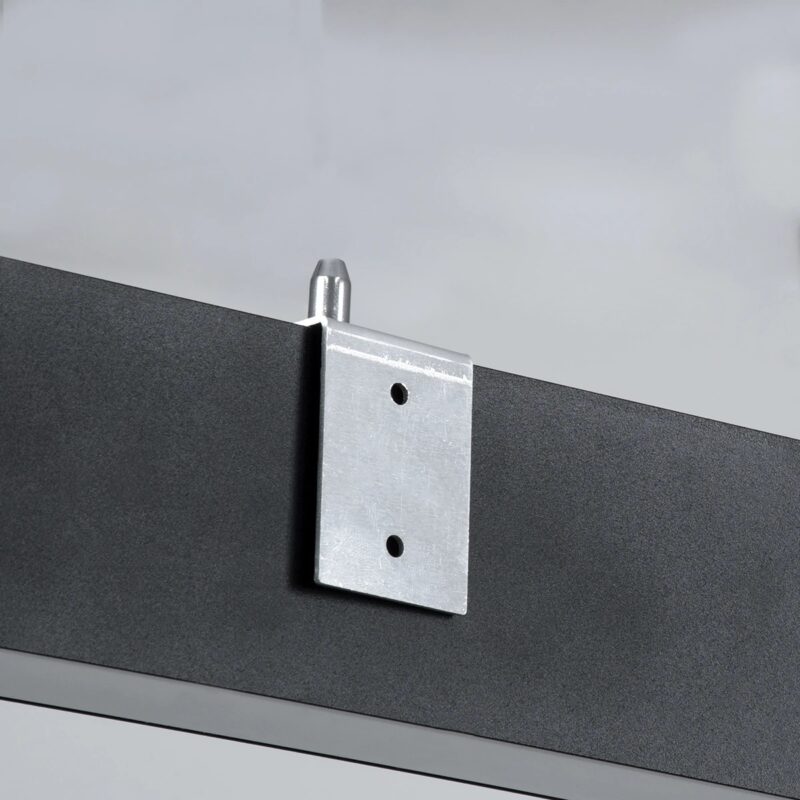 kelvo® ORION KLV-101-0362-V3 Φωτιστικό Τοίχου / Απλίκα LED 72W 7200lm 120° AC 220-240V IP20 Ρυθμιζόμενο Λευκό CCT με Χειριστήριο από 2700K έως 6000K Dimmable – Lumileds SMD Chip – Μαύρο Ματ – Μ120 x Π5 x Υ7.5cm – 3 Χρόνια Εγγύηση