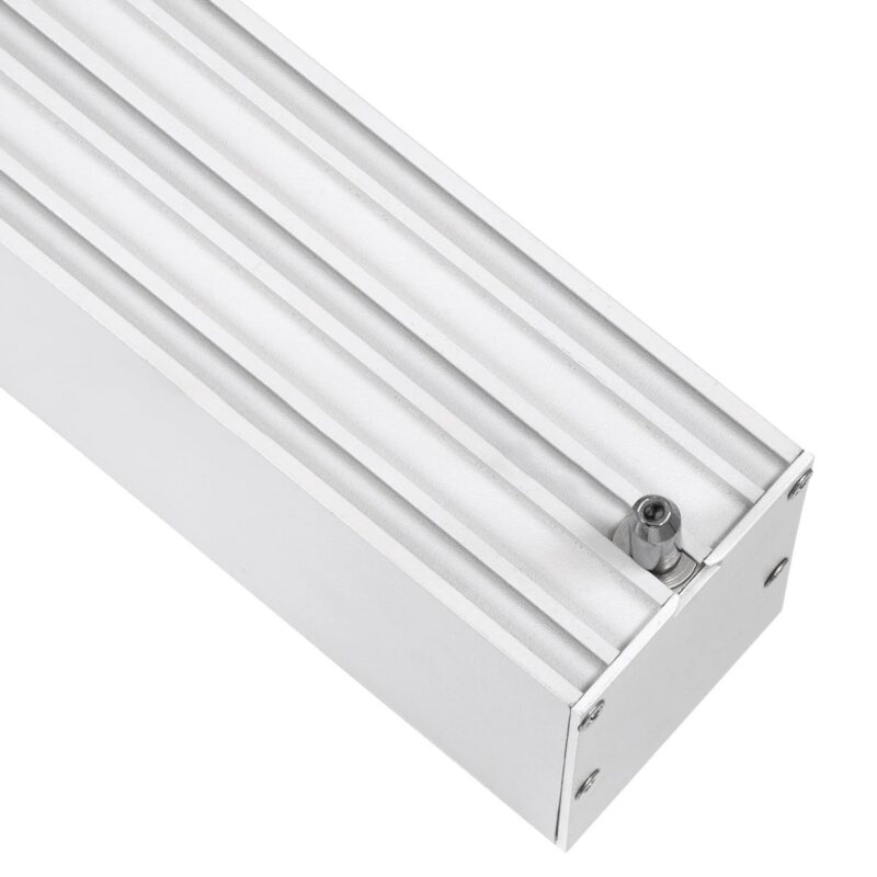 kelvo® ORION KLV-101-0363-V2 Γραμμικό Φωτιστικό Οροφής LED 72W 7200lm 120° AC 220-240V IP20 Ρυθμιζόμενο Λευκό CCT με Χειριστήριο από 2700K έως 6000K Dimmable – Lumileds SMD Chip – Λευκό Ματ – Μ120 x Π5 x Υ7.5cm – 3 Χρόνια Εγγύηση