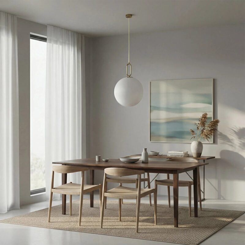 kelvo® BELLISSIMO KLV-101-0378 Κρεμαστό Φωτιστικό Οροφής για Λάμπα με Ντουί E27 AC 220-240V IP20 – Χρυσό Βούρτσας Πλατίνα & Λευκό – Μ40 x Π40 x Υ62cm