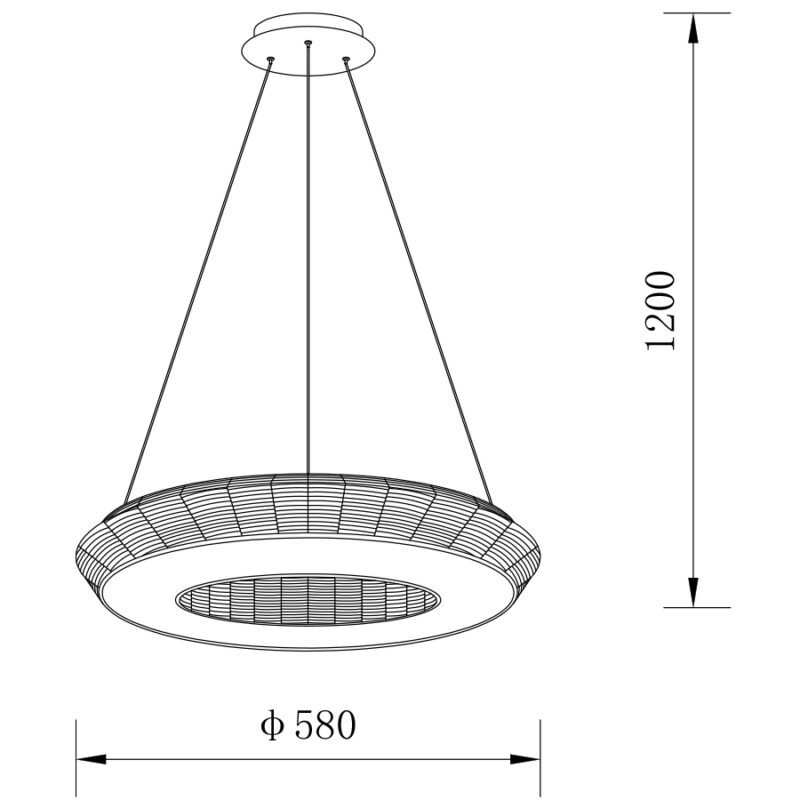 Sun Light ΠΟΛΥΦΩΤΟ-ΚΡΕΜΑΣΤΟ ΦΩΤΙΣΤΙΚΟ LED  ZEUS-P-Υ